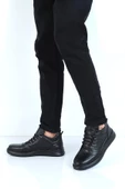 Dropland 8624 Siyah Milano %100 Deri Erkek Bot - 1