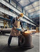 Bosch Professional GWS 24-180 P Büyük Taşlama Makinesi - 4