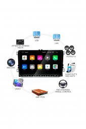 Bawerlink BW-9400 9 Inc Androıd 11 T3 2+32 Gb+Carplay VW Universal Multimedıa Oto Teyp (Volkswagen) - 3