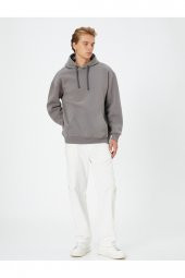 Gri Erkek Sweatshirt thumbnail 2