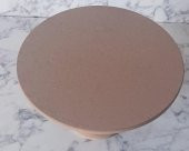 Hobi Adn 90192 Pasta Sunumluk Büyük Boy Ahşap MDF HAM Yuvarlak Kutu Sevk El Yapım - 4