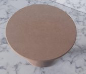 Hobi Adn 90193 Pasta Sunumluk Orta Boy HAM Ahşap Kayın MDF KUTUDA SEVK El Yapım - 7