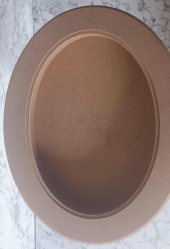 Hobi Adn 90186 Ahşap Kayın MDF HAM Sehpa Rölyef Oval Ayak Ölçüyu Değiştirilebilir - 4