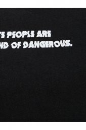 Slogan Baskılı Sweatshirt Reglan Kol Bisiklet Yaka Ribanalı - 6