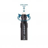 Serve Deep Mekanik Uçlu Kalem 0.7 mm Metailk Mr. Siyah - 2
