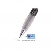 Serve Deep Mekanik Uçlu Kalem 0.7 mm Metailk Mr. Siyah - 3