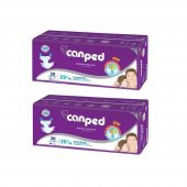 Canped Çocuklar İçin Bel Bantlı Tekstil Yüzeyli 2x30 60 Adet XS Hasta Bezi - 1
