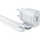 Dramex D16L Şarj Aleti Lightning Kablolu Set 1.6A - 1