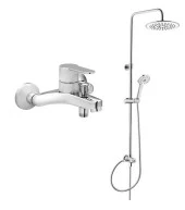 Artema 3c Duş Sistemi A45786 + Win S Banyo Bataryası Set - 1