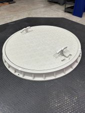 650 mm Yuvarlak Rögar Kapağı / Çerçeve + Kapak - 2