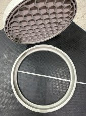 650 mm Yuvarlak Rögar Kapağı / Çerçeve + Kapak - 3