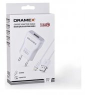 Dramex D11L Şarj Aleti Lightning Kablolu Set 1.0A  - 1