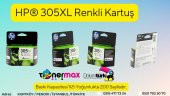 Hp Envy 6020 Orjinal Kartuş / Hp 305XL Avantaj Paket Siyah ve Renkli Kartuş - 4