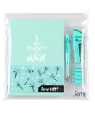 Serve Note Deep Eraser Steps Nane Yeşili Okul Seti 4lü - 1