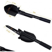 Portatif Pusulalı Kamp Seti (Kazma + Kürek + Testere) - 10