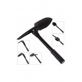 Portatif Pusulalı Kamp Seti (Kazma + Kürek + Testere) - 12