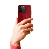iPhone 14 Pro Kılıf Hialus Stant Tutuculu Deri Kapak - 7