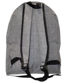 Tebag Sırt Çantası Keten Gri - 4