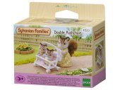 Sylvanian Families İkili Puset 4533,Oyuncak Bebek Arabası - 1