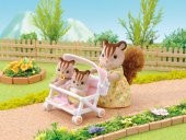 Sylvanian Families İkili Puset 4533,Oyuncak Bebek Arabası - 3