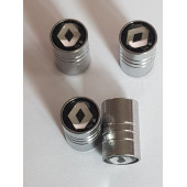 SİBOP KAPAĞI 4 TAKIM METAL RENAULT - KROM - 2