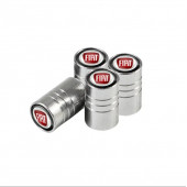 SİBOP KAPAĞI 4 TAKIM METAL FİAT - KROM - 1