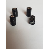 SİBOP KAPAĞI 4 TAKIM METAL AUDİ - SİYAH - 1