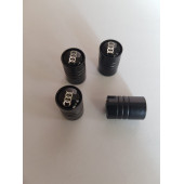 SİBOP KAPAĞI 4 TAKIM METAL AUDİ - SİYAH - 4