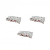 Cod-Ex Geniş Islak Mop Paspas Ucu Başlığı Püskül - Pamuklu - 500 Gram. - 25 Cm. - Beyaz - 3 Adet - 1