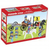Pilsan Oyuncak Mini Mekanik Serisi: 2 Top Arabası 04004 - 1