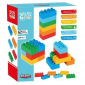 Pilsan Oyuncak Makro 6 Renkli Tuğla Bloklar 03 555 - 1