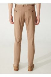Normal Bel Normal Paça Slim Fit Bej Erkek Pantolon Pn2020500527 - 5