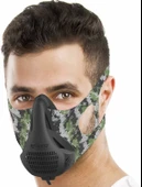 Aduro Sport Yüksek İrtifa Eğitim Maskesi - Koşu Nefes Egzersizi - Kamuflaj - 1