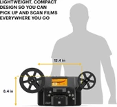 KODAK REELS 8mm ve Süper 8 Film Sayısallaştırıcı Dönüştürücü - 5 Inch - 4