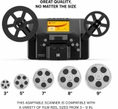 KODAK REELS 8mm ve Süper 8 Film Sayısallaştırıcı Dönüştürücü - 5 Inch - 3