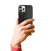 iPhone 12 Pro Max Kılıf Hialus Stant Tutuculu Deri Kapak - 9