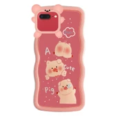 iPhone 7 Plus / 8 Plus Kılıf Marla Seri Desenli Silikon Kapak - 10