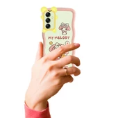 Samsung Galaxy A14 Kılıf Marla Seri Desenli Silikon Kapak - 7