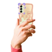 Samsung Galaxy A14 Kılıf Marla Seri Desenli Silikon Kapak - 5