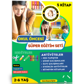 Okul Öncesi Süper Eğitim Seti-5 SÜPER KİTAP - 8