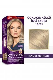 Koleston Intense Saç Boyası 10/81 Çok Açık Küllü İnci Sarısı - Salon Kalitesi - 1