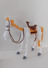 Red Kit ve Düldül Amigurumi Organik Oyuncak - 3