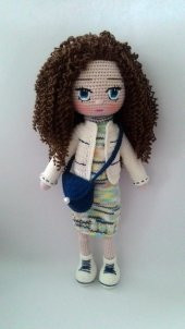 Nesrin Bebek Amigurumi Organik Oyuncak - 1