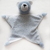 Miskin Ayıcık Uyku Arkadaşı Amigurumi Organik Oyuncak - 1