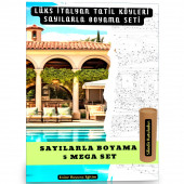 Sayılarla Boyama Süper Set (Lüks İtalyan Tatil Köyleri) - 1