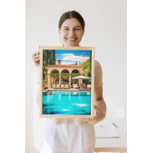 Sayılarla Boyama Süper Set (Lüks İtalyan Tatil Köyleri) - 6
