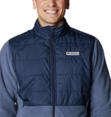Columbia Basin Butte Fleece Full Zip Dağ Mavisi Erkek Polar AE0241-479 thumbnail 4