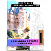 Sayılarla Boyama Süper Seti (Güzel Kale) - 1