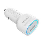CC-02 Hızlı Şarj Özellikli LED Işıklı QC 3.0 USB-A ve Type-C PD Araç Şarj Başlığı PD 20W - 2
