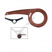 Hsgl Bisiklet Aynakol MTB 48x38x28T ve Zincir Muhafaza Kahverengi Bisiklet aksesuar - 5